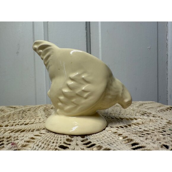 Vintage 50"s Yellow Chicken Small Planter Vase Farmhouse. - Picture 6 of 12